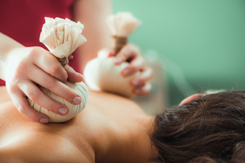 Herbal massage