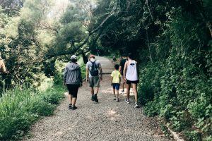 family hike