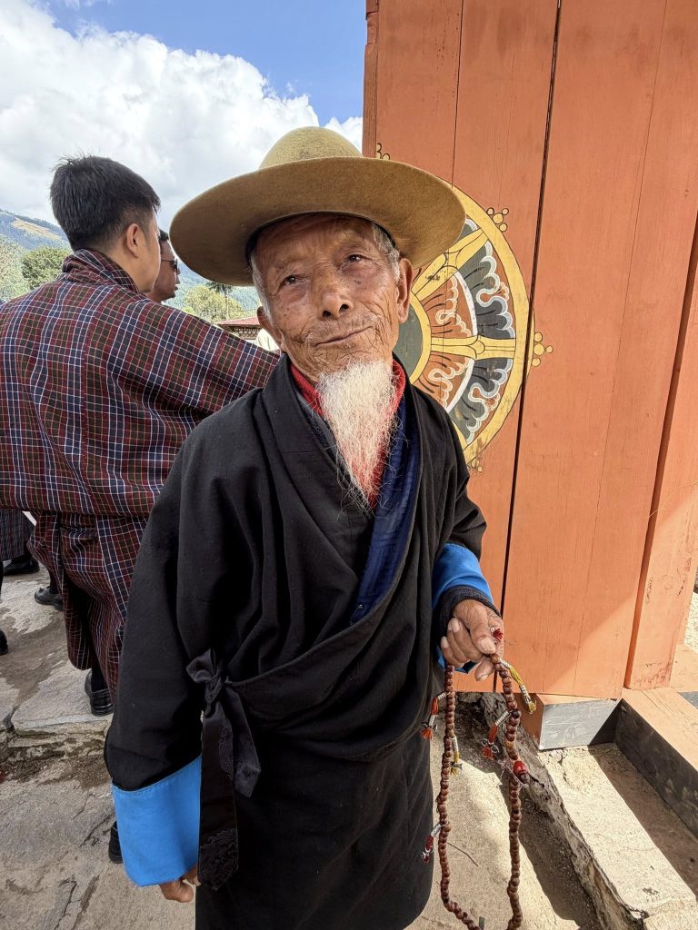Post old bhutanese man