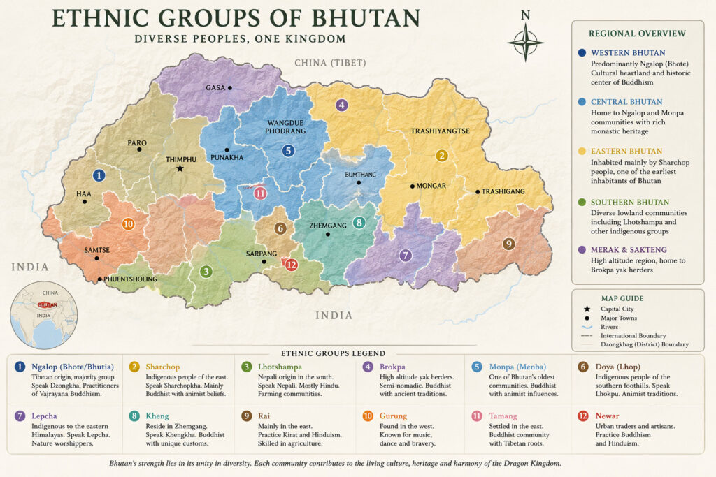 groupes ethniques du Bhoutan Article ethnic groups bhutan