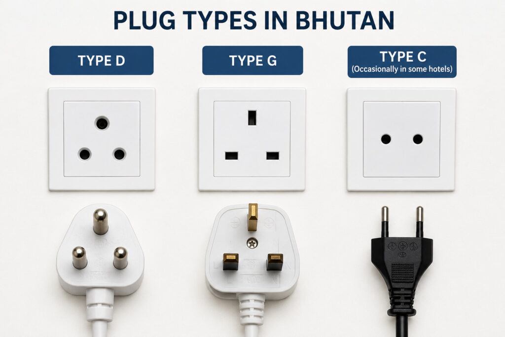 Post plug types Bhutan