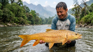 fishing in Bhutan