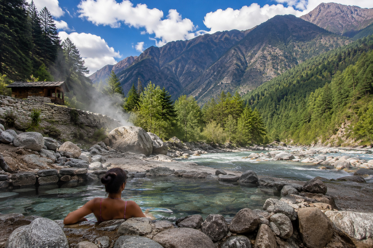 hot springs Bhutan