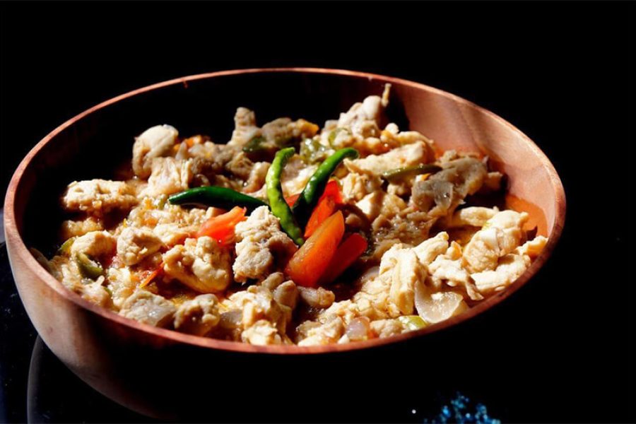 bhutan food Jasha Maru