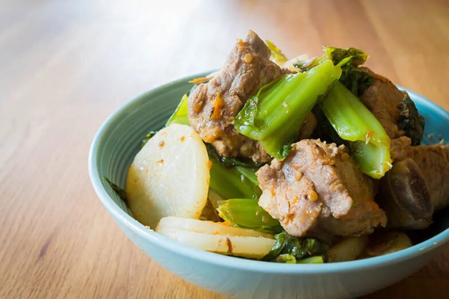 bhutan food Phaksha Paa